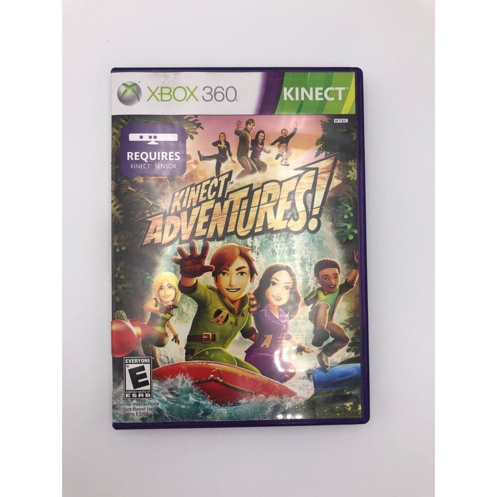 Kinect‎ Adventures (Microsoft Xbox 360, 2010) Complete w/ Manual